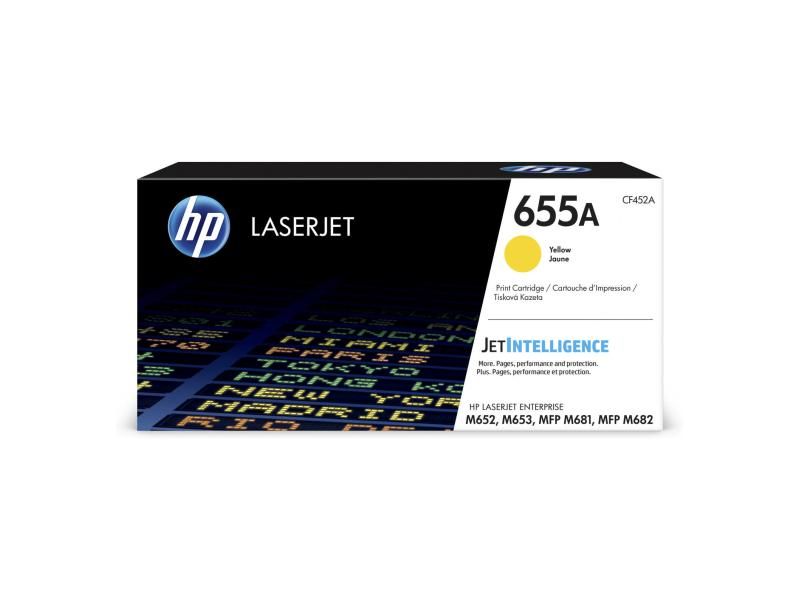 HP Toner-Modul 655A yellow CF452A CLJ Enterprise M652 10'500 S.