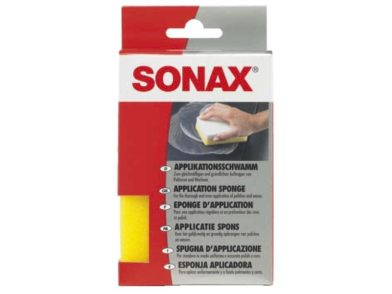 Sonax Handapplikator 1 Stück, Detailfarbe: Gelb, Set: Nein, Zubehörtyp: Schwamm