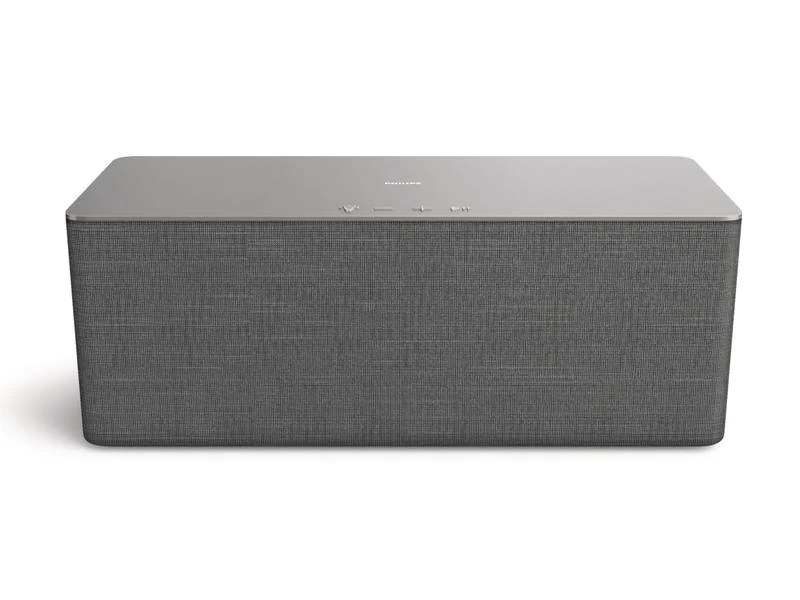 Philips Smart Speaker TAW6505/10 Silber, Typ: Smart Speaker, Radio Tuner: Internetradio, Verbindungsmöglichkeiten: WLAN, 3,5 mm Klinke, Bluetooth, Ausstattung: Sprachsteuerung, Chromecast built-in, AirPlay 2, WLAN, Spotify Connect, Tidal, LED-Beleuchtung