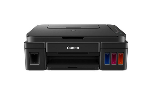 Canon Multifunktionsdrucker PIXMA G2501, Farbe Tintenstrahl Drucker, A4, 8.8 Seiten pro Minute, Drucken, Scannen, Kopieren