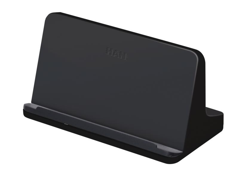 HAN Tablet-PC-Ständer smart-Line, hochglänzend, schwarz
