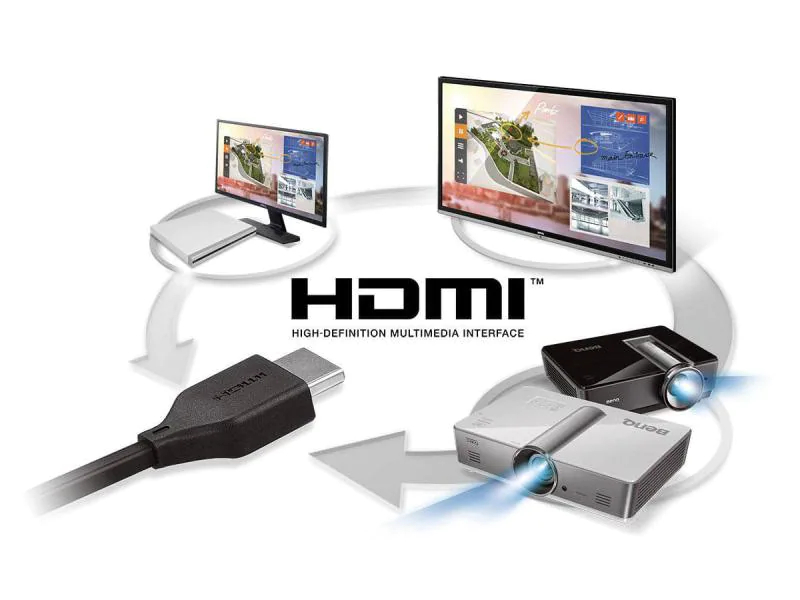 BenQ Präsentations-System InstaShow WDC10C, Auflösung: 1920 x 1080 (Full HD), Anschluss: HDMI, USB-C, Übertragungsart: WLAN