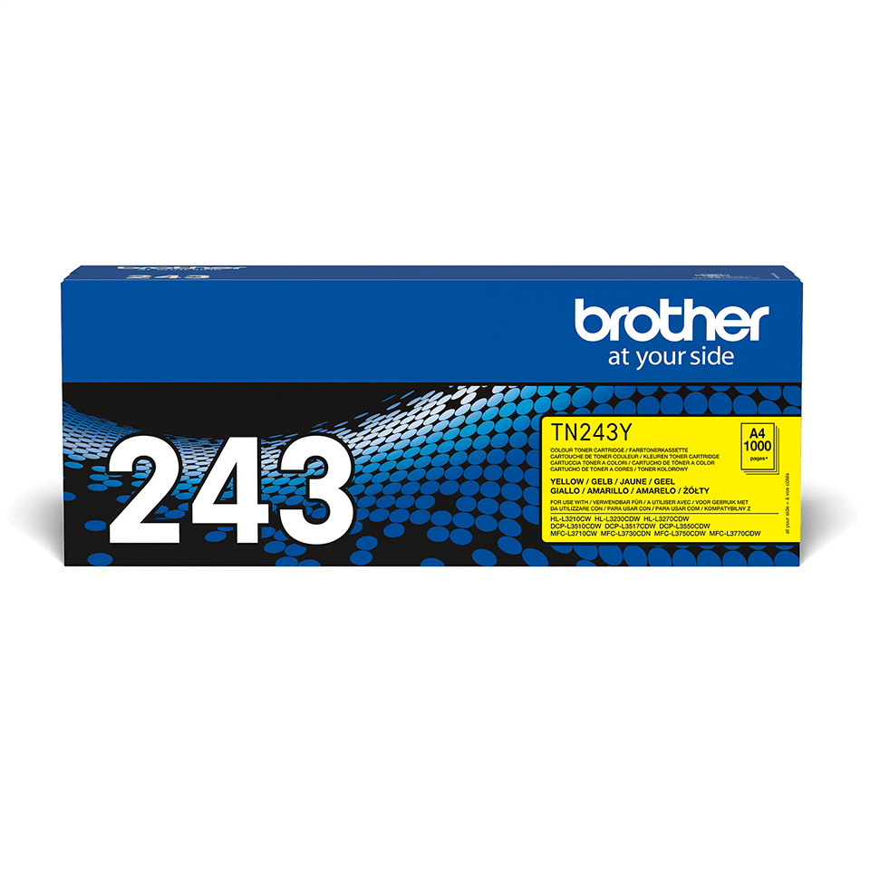 BROTHER Toner yellow TN-243Y HL-L3210CW 1000 Seiten