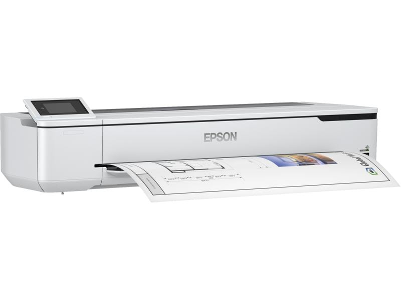 Epson Grossformatdrucker SureColor SC-T5100N, Verbindungsmöglichkeiten: LAN; Wi-Fi Direct; WLAN; USB, Druckertyp: Farbig, Drucktechnik: Tintenstrahl, Total Fassungsvermögen Papierzuführungen: 1 Seiten, Funktionen: Drucken, Anzahl Papierzuführungen (in