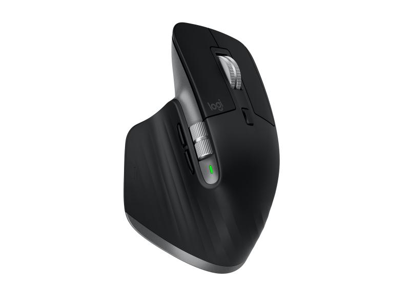 Logitech Maus MX Master 3 for Mac, Maus-Typ: Standard, Maus Features: Seitliches Scrollrad, Scrollrad, Daumentaste, Bedienungsseite: Rechtshänder, Farbe: Graphit, Verbindungsart: Kabellos, Schnittstelle: Bluetooth