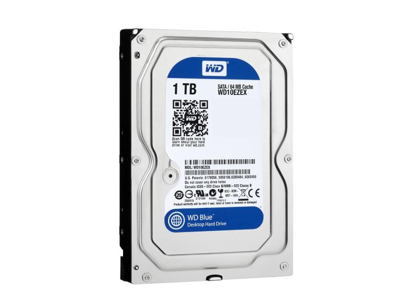 CAVIAR BLUE 1TB 64MB 3.5IN SATA 6 GB/S 7200RPM              IN  NMS