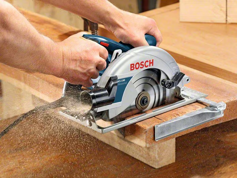 Bosch Professional Handkreissäge GKS 190, Ausstattung: Keine, Betriebsart: Netzbetrieb, Für Material: Holz; Metall, Produktkategorie: Handkreissäge