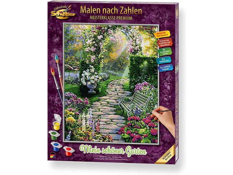 Schipper Malen nach Zahlen Mein schöner Garten