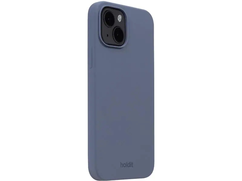 Holdit Back Cover Silicone iPhone 14 Blau