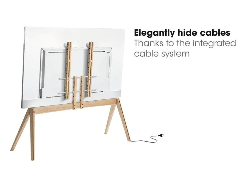 Vogel's Standfuss NEXT OP2 Eiche, Eigenschaften: Universell einsetzbar, Höhenverstellbar: Nein, Maximale Bildschirmgrösse: 77 ", Farbe: Eiche, Maximale Tragkraft: 50 kg