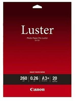 CANON Photo Paper Pro Luster A3+ LU101A3+ InkJet, 260g 20 Blatt