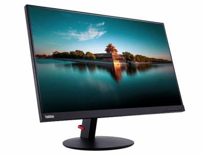 Lenovo TV Thinkvision T2224d, 21.5 Zoll LED, 1920 x 1080 Pixel Full HD, 16:9, VGA, Schwarz