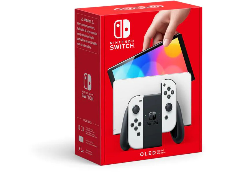 Nintendo Switch Console OLED - white [NSW] (D/F/I)
