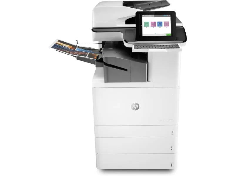 Hewlett-Packard HP LaserJet Enterprise Flow M776zs, Farblaser Drucker, A3, 46 Seiten pro Minute, Drucken, Scannen, Kopieren, Duplex und WLAN