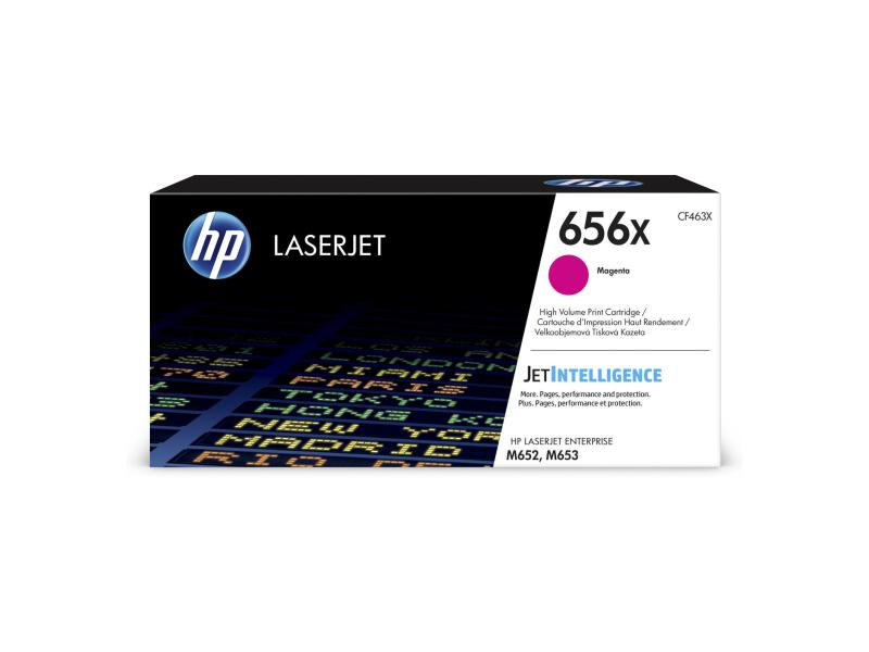 HP Toner-Modul 656X magenta CF463X CLJ Enterprise M652 22'000 S.