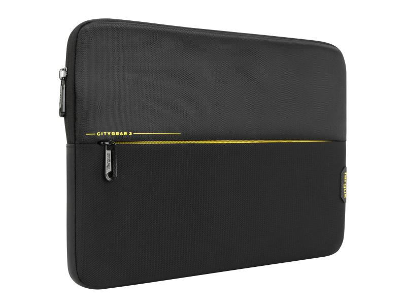 Targus Notebook-Sleeve CityGear 14", Tragemöglichkeit: Ohne Tragevorrichtung, Bildschirmdiagonale: 14 ", Farbe: Schwarz, Material: Polyester; PU