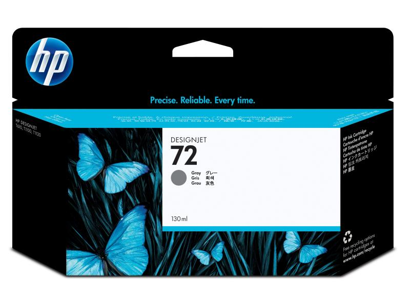 HP Tintenpatrone 72 grey C9374A DesignJet T1100 130ml