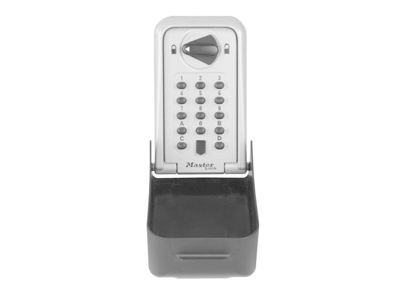 Masterlock Schlüsselsafe 5426EURD Select Access, Produkttyp: Schlüsselsafe, Widerstandsfähigkeit: Wassergeschützt, Farbe: Schwarz, Grau