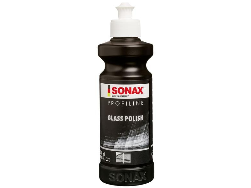 Sonax Politur Profiline Glass Polish, 250 ml, Anwendungsmöglichkeiten: Von Hand, Für Material: Glas, Set: Nein, Produkttyp Politur: Politur
