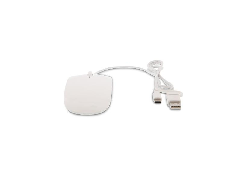 LMP Easy Mouse USB-C, Maus-Typ: Business, Bedienungsseite: Universal, Maus Features: Scrollrad, Farbe: Weiss, Verbindungsart: Verkabelt, Schnittstelle: USB