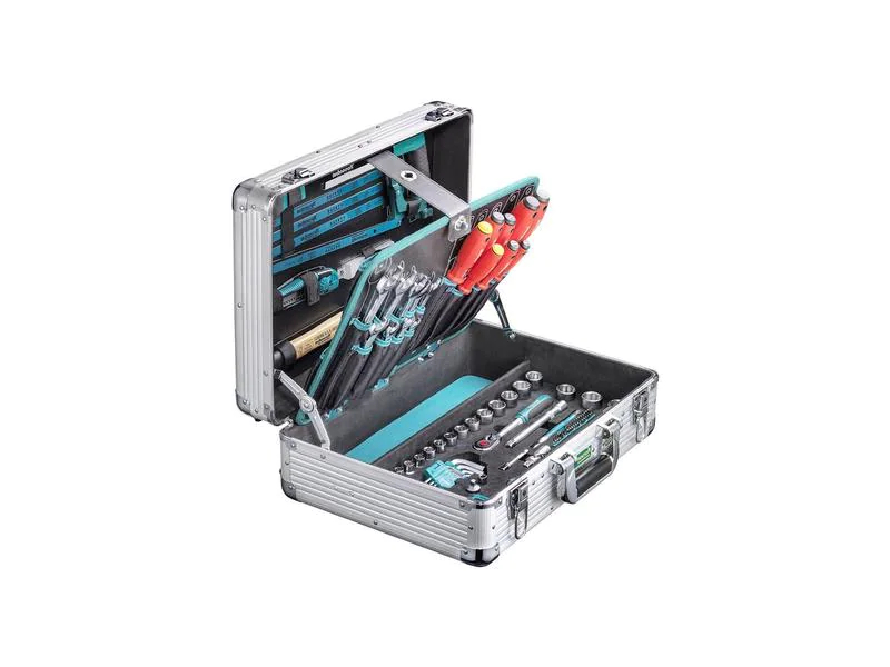 Technocraft Werkzeugkoffer Pro Box 127-teilig, Produkttyp: Werkzeugkoffer, Bestückung: Ja, Anwendungsbereich: Universal, Werkstatt