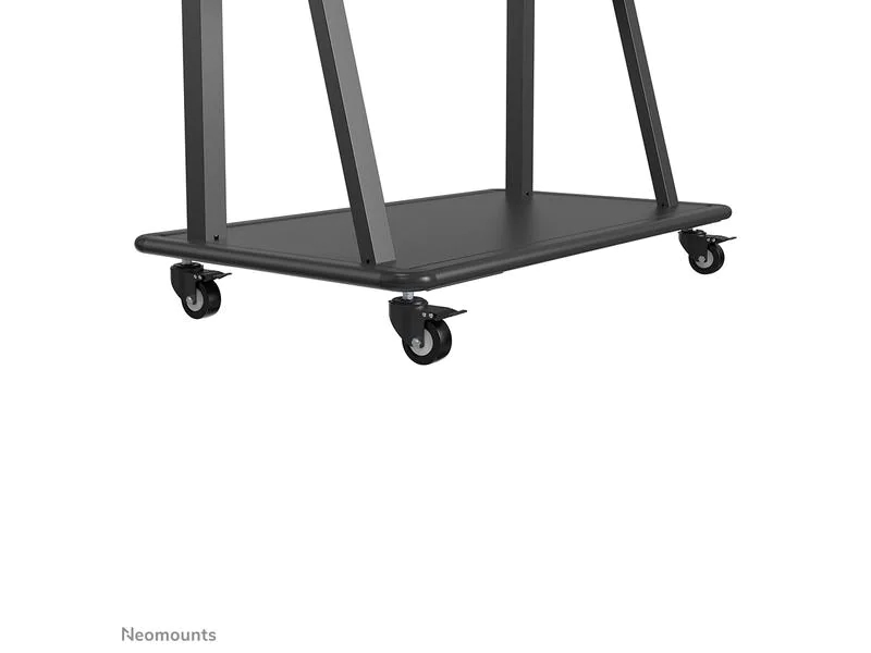 Neomounts by NewStar TV-Trolley NS-M4000BLACK Schwarz, Eigenschaften: Höhenverstellbar, Kabelführung, Höhenverstellbar: Ja, Detailfarbe: Schwarz, VESA Norm: 800x800 mm, 500x400 mm, 800x600 mm, 400x200 mm, 600x200 mm, 400x300 mm, 200x500 mm, 800x500 mm,