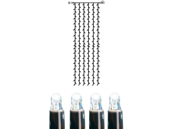 Star Trading Lichtervorhang Erweiterungssystem LED 204 LED, 1 x 4 m, Farbtemperatur: Tageslichtweiss (Kaltweiss), Aussenanwendung: Ja, Länge: 1 m, Anzahl Lampen: 204 ×, Beleuchtungssystem: System LED, Produkttyp: Erweiterung