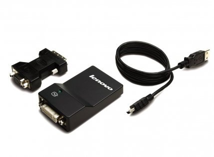LENOVO USB 3.0 DVI/VGA USB 3.0 to DVI/VGA Monitor Adapter  NMS