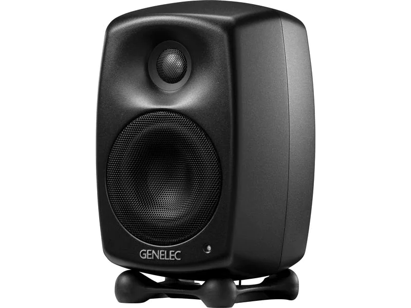 Genelec Studiomonitor G Two ? 50 Watt, Schwarz, Monitor Typ: Nearfield Monitor, Midfield Monitor, Multimedia / Desktop, Lautsprecher Wege: 2-Wege, Lautsprecher Kategorie: Aktiv