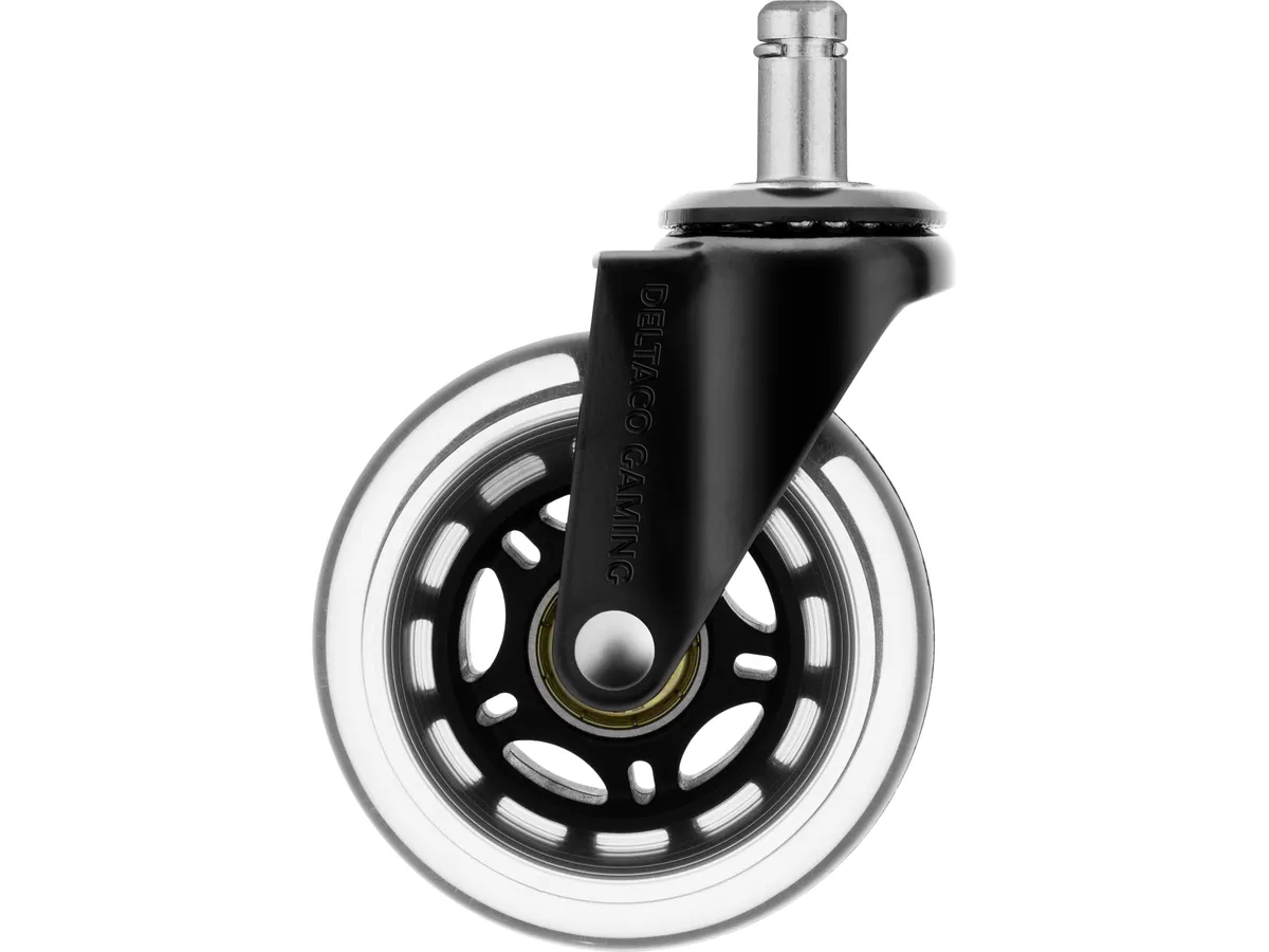 DELTACO Casters, Wheels, 5-pack GAM-157 Dark Line