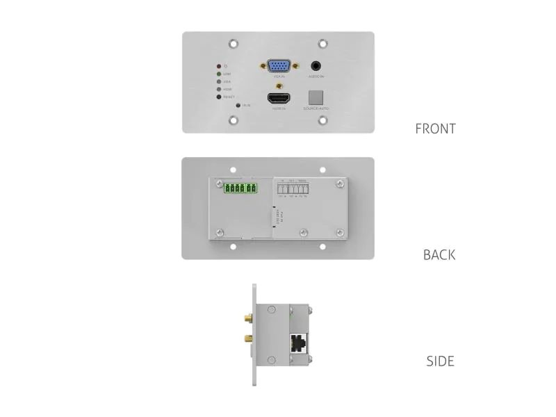 PureTools Transmitter PT-HDBT-701-TXWP Multiformat HDBaseT