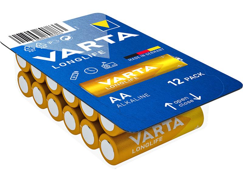 Varta Batterie AA Longlife 12 Stück