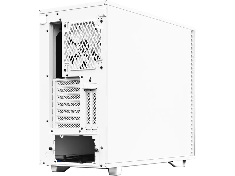 Fractal Design PC-Gehäuse Define 7 Weiss, Unterstützte Mainboards: E-ATX, ATX, Mini-ITX, Micro-ATX, Gehäuse Bauart: Mid-Tower, Detailfarbe: Weiss, Anzahl Lüfterplätze: 9, Sichtfenster: Nein, Netzteil vorinstalliert: Nein