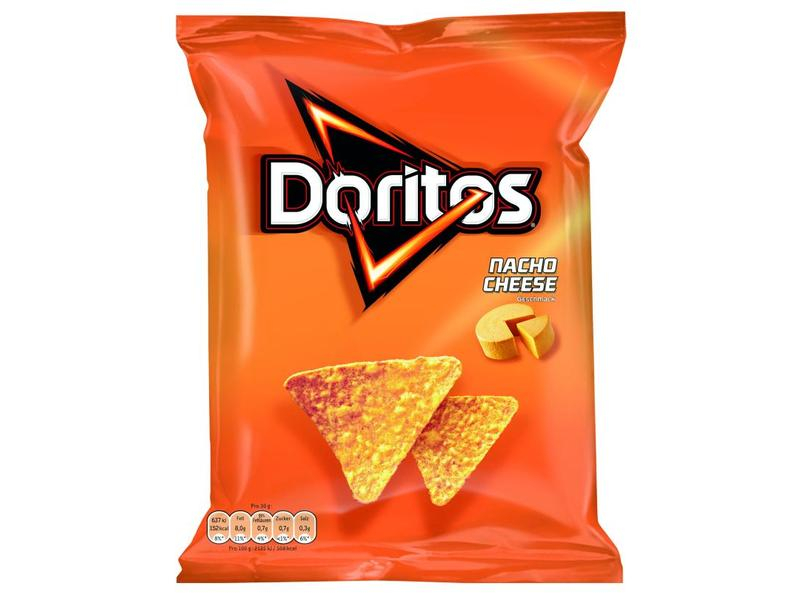 Doritos Chips Nacho Cheese 110 g, Produkttyp: Nacho & Spezialitäten Chips, Ernährungsweise: Vegetarisch, Bewusste Zertifikate: Keine Zertifizierung, Packungsgrösse: 110 g, Fairtrade: Nein, Bio: Nein