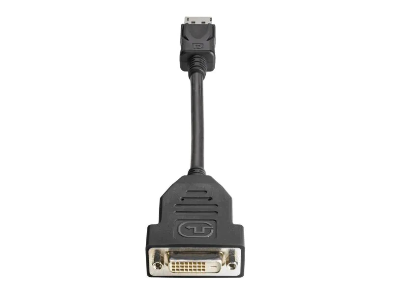 HP - DVI-Adapter - 20-poliger DisplayPort (M) - DVI-D (W) - 19 cm