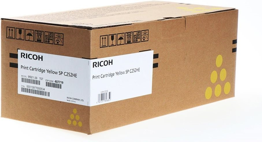 Ricoh Toner 408454 gelb 4500 Seiten M C240 / P C200W
