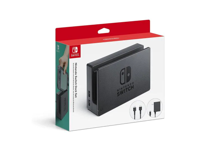 Nintendo Switch Dock Set, Plattform: Nintendo Switch, Zubehörtyp Konsole: Netzteil