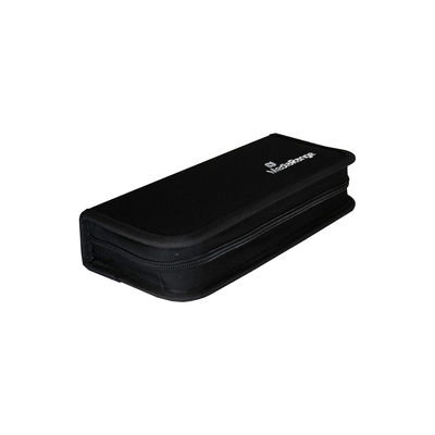 MediaRange Archivierungsmappe f. 10x USB und 5x SD, Nylon, schwarz