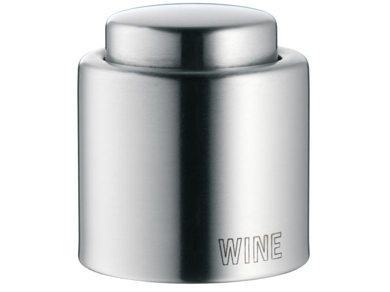 WMF Weinflaschenverschluss Clever & More Silber, Farbe: Silber, Material: Edelstahl, Verschlussart: Luftdicht, Set: Nein, Spülmaschinenfest: Ja