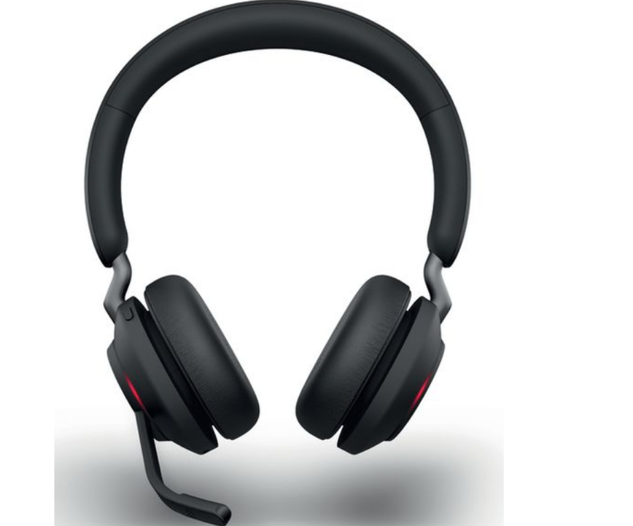 Jabra Headset Evolve2 65 Duo MS Schwarz, USB-A, Ausstattung Mikrofon: Noise Cancelling, Trageweise: Duo, Skype for Business, Verbindung zum Endgerät: Bluetooth; USB, Tragestil: Überkopfbügel, Trageform: On-Ear, Geeignet für: Büro; Home Office; Mobile