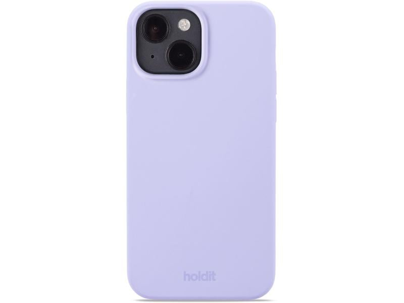 Holdit Back Cover Silicone iPhone 14 Lavendel, Fallsicher: Nein, Kompatible Hersteller: Apple, Detailfarbe: Lavendel, Mobiltelefon Kompatibilität: iPhone 14, Material: Silikon, Bewusste Eigenschaften: Keine Eigenschaft