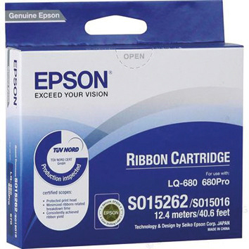 EPSON Farbband Nylon schwarz S015262 LQ 2550 (S015016) 2 Mio.Z.