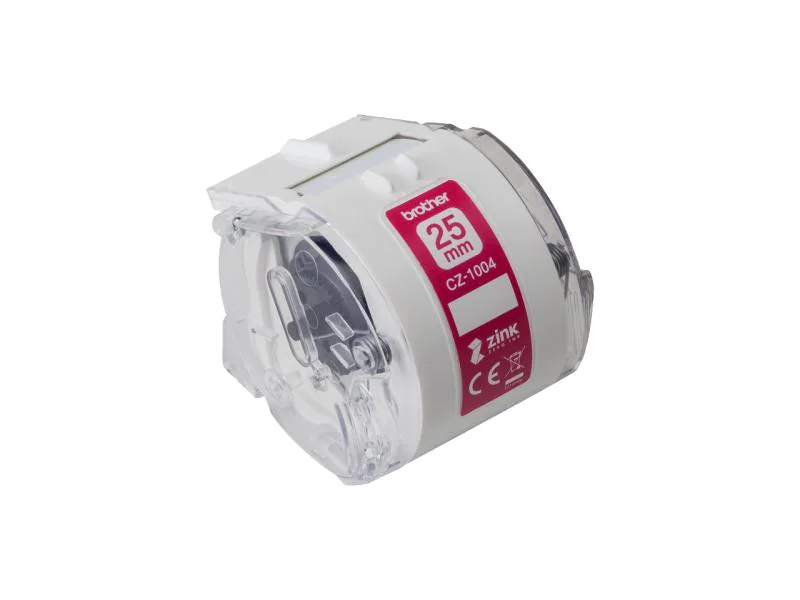 BROTHER Colour Paper Tape 25mm/5m CZ-1004 VC-500W Compact Label Printer