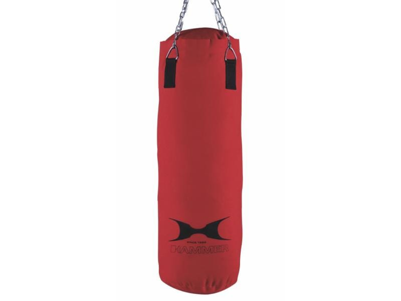 HAMMER Boxsack Fit, Typ: Hängend, Gewicht: 14 kg, Höhe: 60 cm, Farbe: Rot, Sportart: Boxen