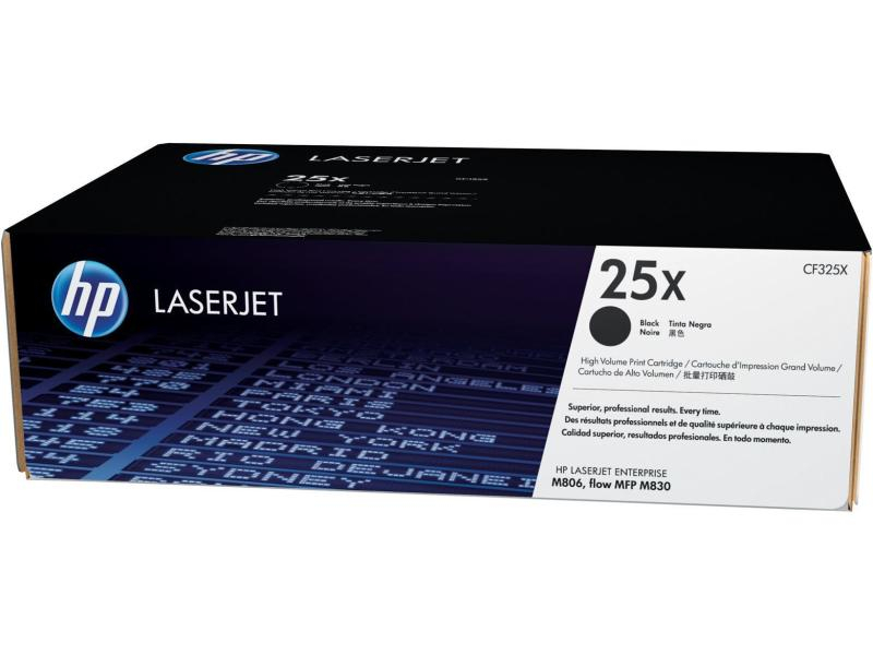 HP Toner-Modul 25X schwarz CF325X LJ Enterprise M806 40'000 S.