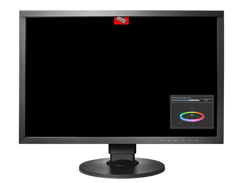 EIZO ColorEdge CG2420, 24.1 Zoll LED, 1920 x 1200 Pixel, 16:10, DVI HDMI USB, Schwarz