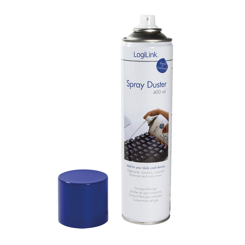 LogiLink Druckluftreiniger Sprayduster, Inhalt: 400 ml