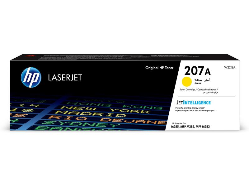 HP Toner-Modul 207A yellow W2212A CLJ Pro M255/282/283 1250 S.