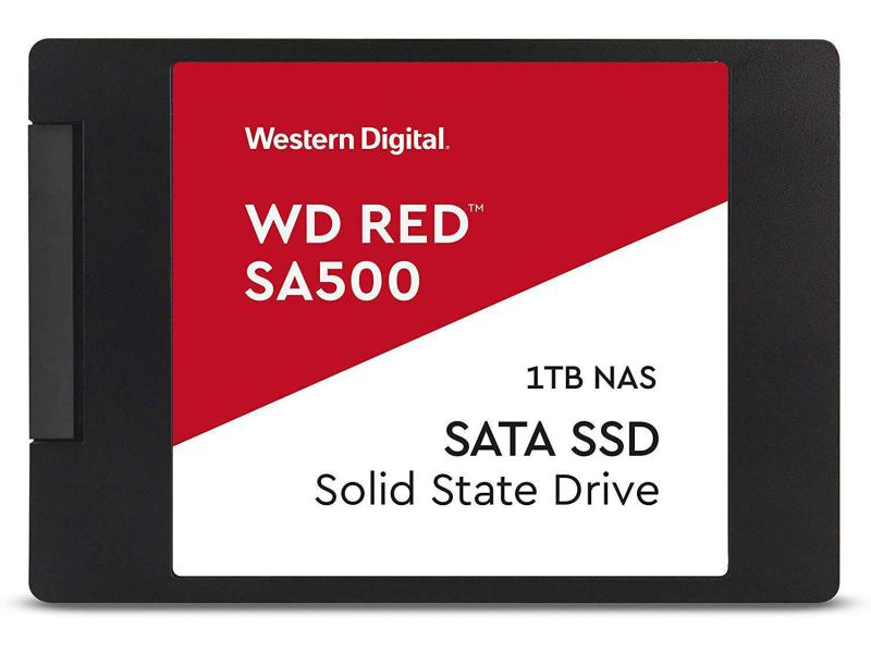 Western Digital SSD WD Red NAS SA500 1TB 2.5", Speicherkapazität total: 1 TB, Speicherschnittstelle: SATA III (6Gb/s), SSD Bauhöhe: 7 mm, SSD Formfaktor: 2.5", Anwendungsbereich SSD: Enterprise, Festplatten Schnittstelle: SATA