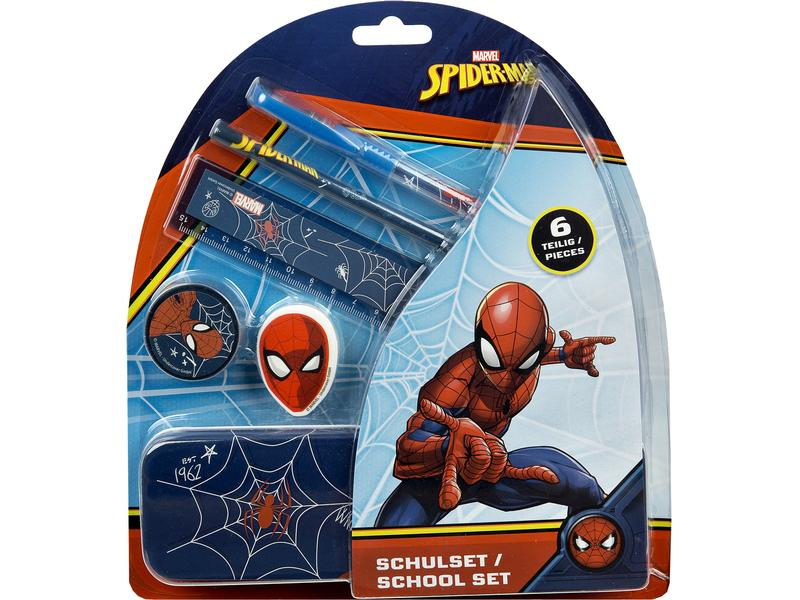 Undercover Schreibset Spiderman 6-teilig, Set: Ja, Effekte: Keine, Anwender: Kinder, Art: Geschenkset, Härtegrad: HB, Strichstärke: Keine